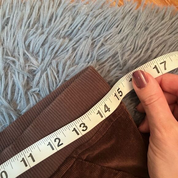 Prairie Underground Chocolate Brown Corduroy Pants Size S - Picture 3 of 5